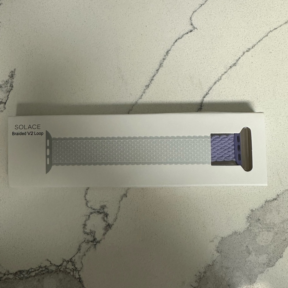 Solace Braided V2 Loop Band in Purple